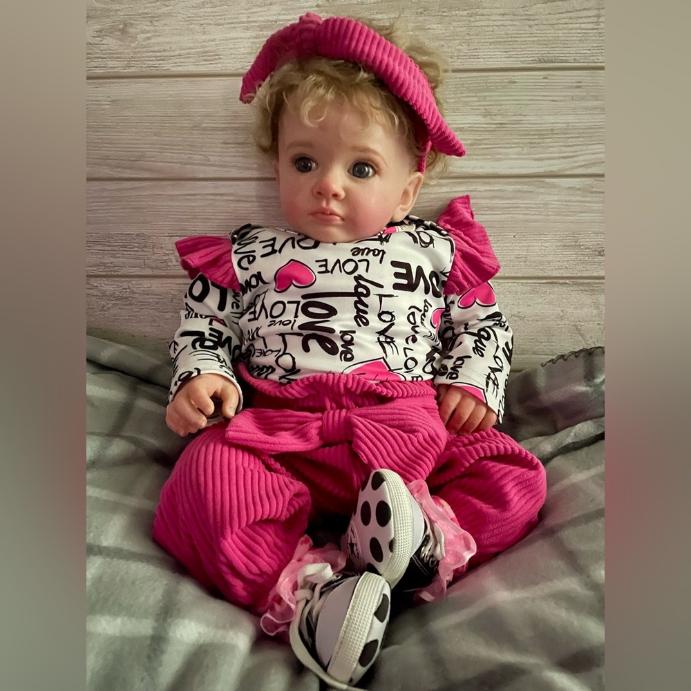 Beautiful weighted reborn collectible baby doll